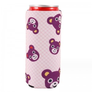 Hoge kwaliteit Eco -vriendelijk slank bier kan koeler aangepast logo gedrukt Coozy